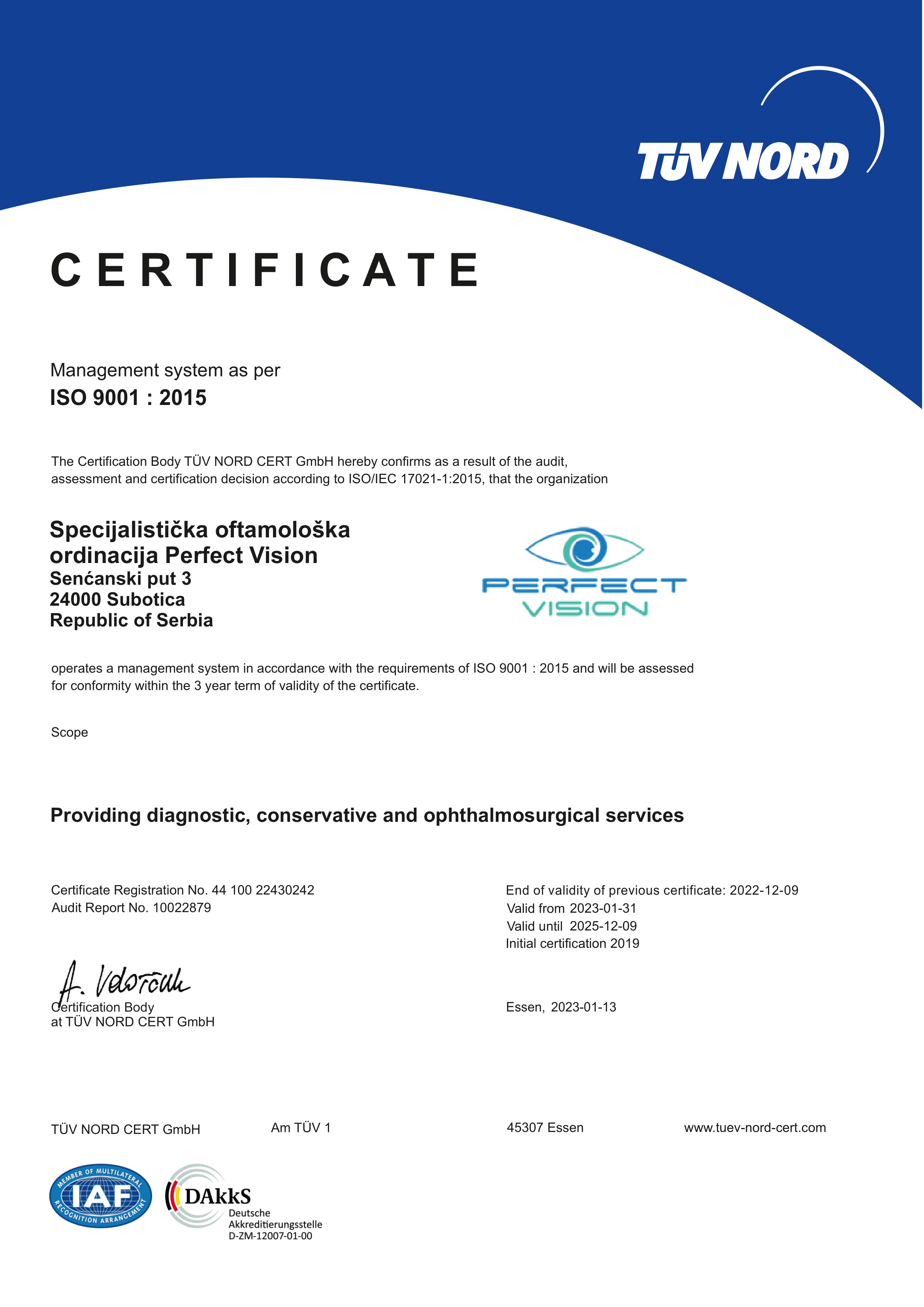 Perfect Vision - dr Branka Ivošević u gostima Tv Sreće