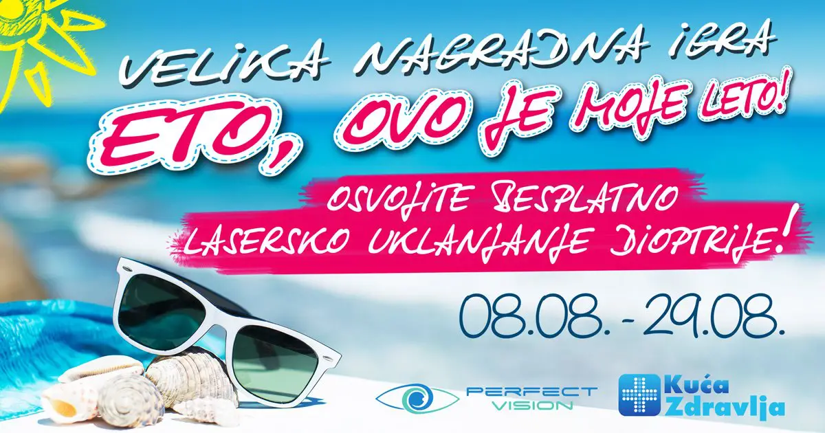 Velika nagradna igra “Eto, ovo je moje leto!”