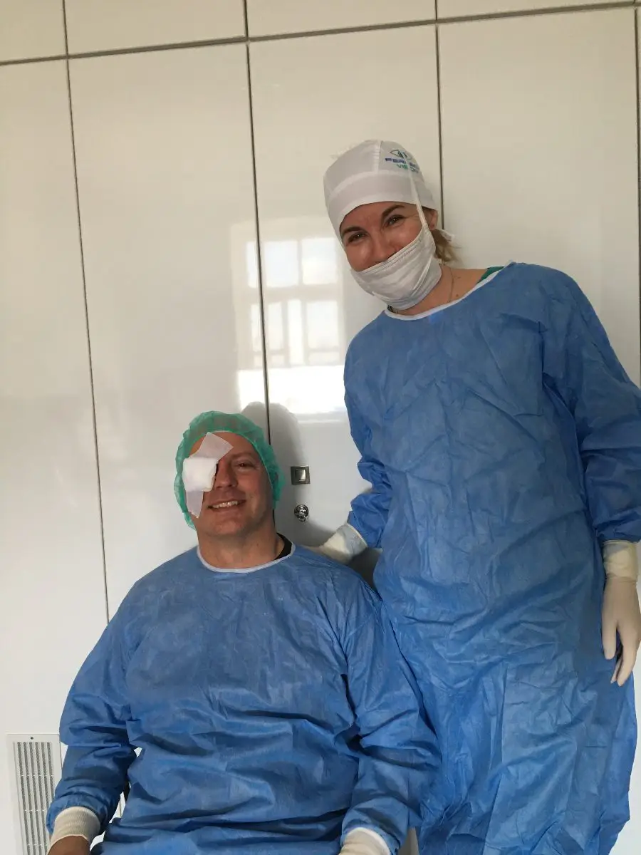 Szemműtét - Betegélmény