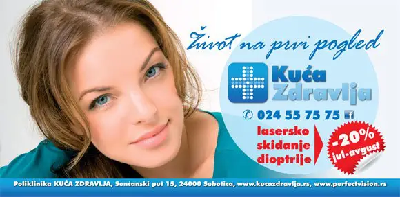 Lasersko skidanje dioptrije - akcija